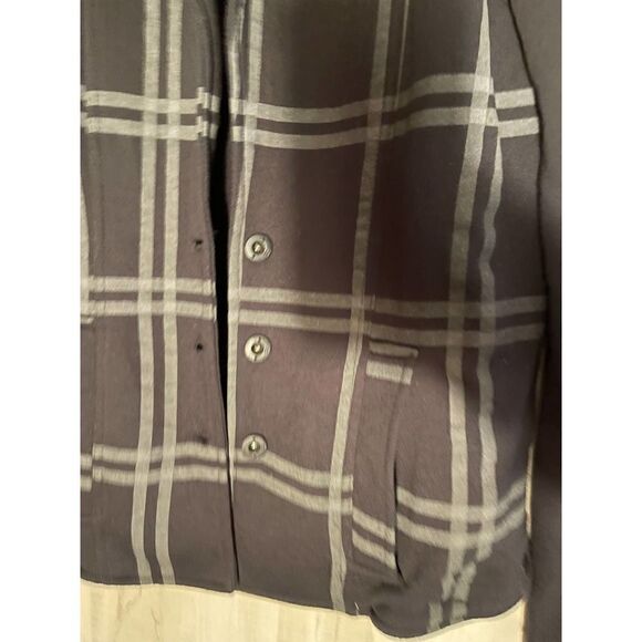 Hurley women's‎ black and white patterned blazer jacket, size medium - Picture 11 of 16